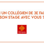 Et si un collégien de 3e faisait son stage avec vous ?