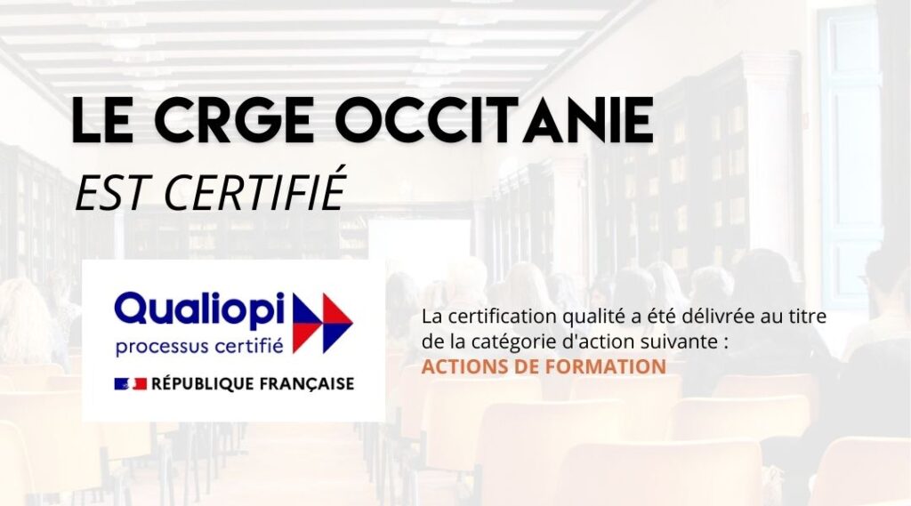 CRGE Occitanie Qualiopi Article
