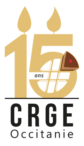 Logo CRGE Occitanie 15 Ans