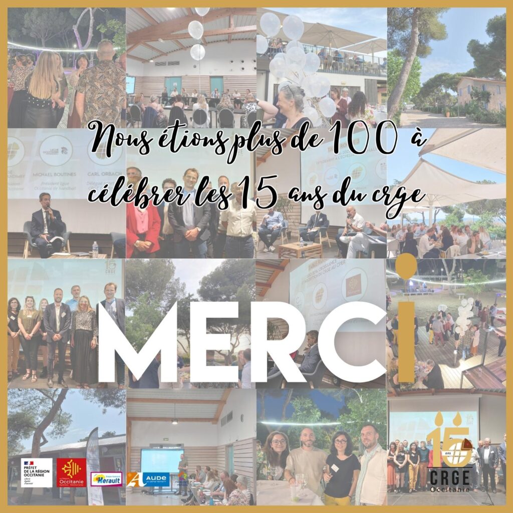 15 ans du crge occitanie