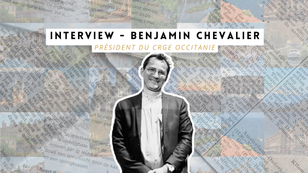 ITW Benjamin Chevalier - Président du CRGE Occitanie