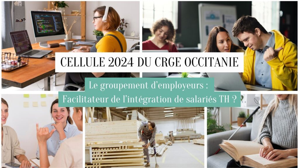 Cellule RSE 2024 CRGE Occitanie Integration Salarie travailleurs handicapés.