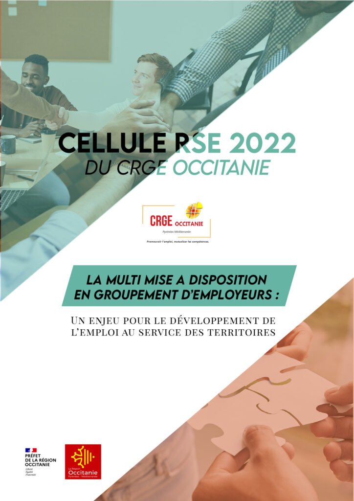 Livret sur la multi mise à disposition en groupement d'employeurs CRGE Occitanie