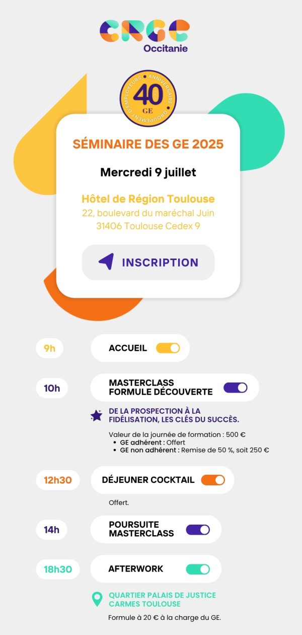 Invitation séminaire des GE